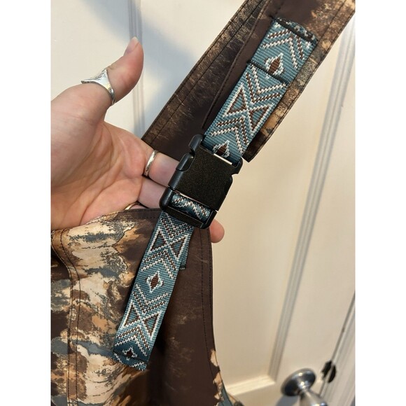 Kava Women XS Overalls Sans Blas Rocky Mountain Multi Color Adjustable Comfort - Picture 5 of 10